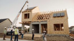 modernes Holzhaus